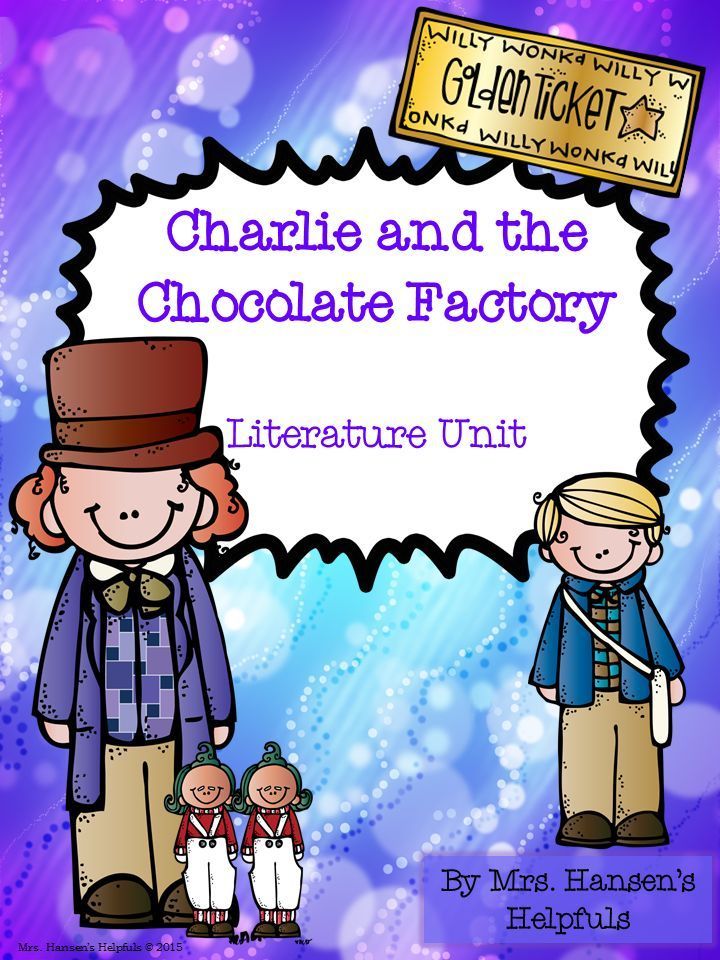 charlie and the chocolate factory literature unit