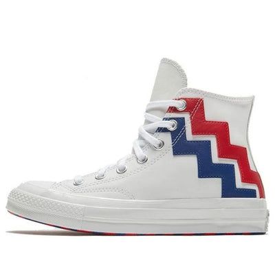 (WMNS) Female Converse 1970s Canvas Shoes 566750C (SNKR/Women's) Retro White High-top Sneakers With Rubber Sole, Retro High-top Sneakers With Rubber Waffle Outsoles, Retro White High-top Sneakers With Round Toe, Retro Mid-top Sneakers, Retro White Converse Sneakers, Retro High-top Converse Sneakers, Retro Converse High-top Sneakers, Retro White Sneakers With Rubber Heel Cap, Retro Converse Mid-top Sneakers