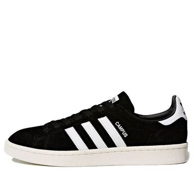 The adidas Campus 'Black White' is the perfect combination of street style and classic adidas design. The sleek black upper is crafted from a soft suede, and is complemented by a rubber sole for a modern look. The iconic three stripes are reinforced with leather, while the timeless silhouette is inspired by the adidas archives. Whether you're hitting the streets or the gym, the adidas Campus 'Black White' is the perfect choice. (SNKR/Skate/Unisex/Low Top/Non-Slip/Wear-resistant) Adidas High-top Suede Skate Shoes, High-top Adidas Suede Skate Shoes, Adidas Suede Skate Shoes With White Sole, Classic Suede Custom Sneakers For Streetwear, Adidas Urban Skate Shoes With Three Stripes, Urban Adidas Skate Shoes With Three Stripes, Adidas Logo Custom Low-top Sneakers For Streetwear, Adidas Casual Custom Sneakers For Skateboarding, Adidas Logo Low-top Suede Sneakers