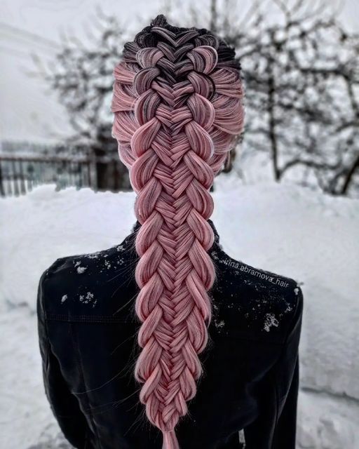 Complicated Braids For Long Hair, Difficult Braided Hairstyles, Loki Inspired Hairstyles, Warrior Woman Hairstyle, Plaiting Hairstyles, Interesting Braids, Big Braid Hairstyles, Fantasy Hair Styles, Viking Style Hair