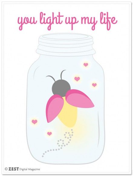 a jar with a ladybug on it says, you light up my life