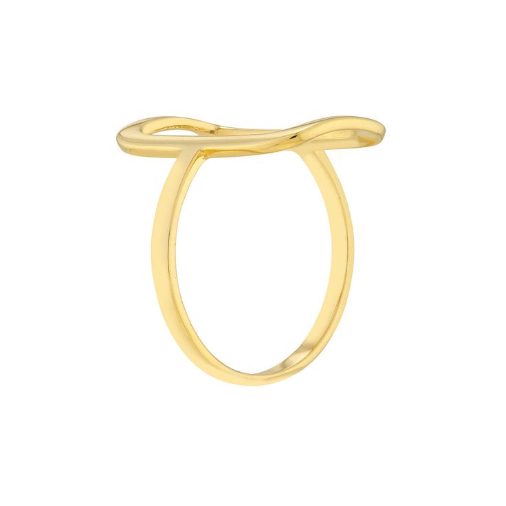 Birmingham Jewelry Item Number: BJ040707 Fashion Ring Open Paper Clip Link Ring Bold yet sophisticated, enough to make them notice. Crafted in 14K gold. 14K Yellow Gold *The possibilities are not limited to the options in the dropdown. For pricing on further customizations & special size options, please call: 1-586-939-5100 Formal Yellow Gold Initial Ring, 14k Gold Infinity Jewelry For Formal Occasions, Formal 14k Gold Infinity Jewelry, Fine Jewelry Yellow Gold Initial Ring With Open Band, Elegant Open Initial Ring For Formal Occasions, Formal Gold Tarnish-resistant Initial Ring, Classic Yellow Gold Initial Ring With Open Band, Formal Infinity Rings With Polished Finish, Elegant White Gold Initial Ring For Formal Occasions