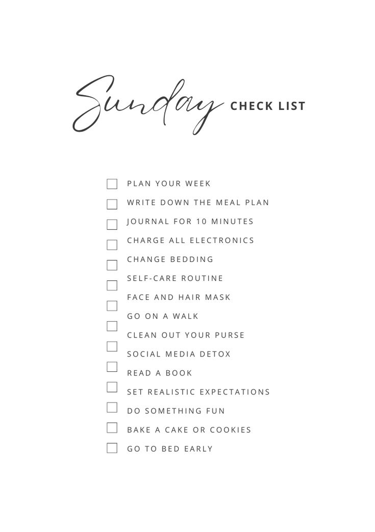 Sunday Reset To Do List, Sunday Morning Reset, Weekly Things To Do, Sunday Reset Ideas, Sunday Reset List, Sunday Reset Routine Checklist, Weekly Check In, Reset Day Checklist, Monthly Reset Checklist