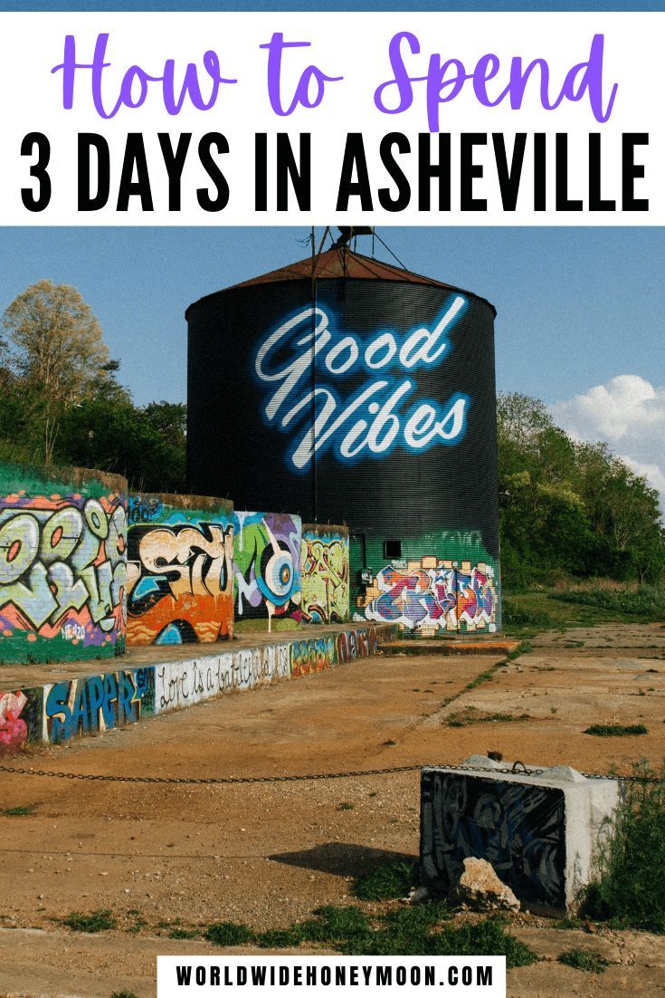 the words how to spend 3 days in nashville, tennessee with graffiti on the walls