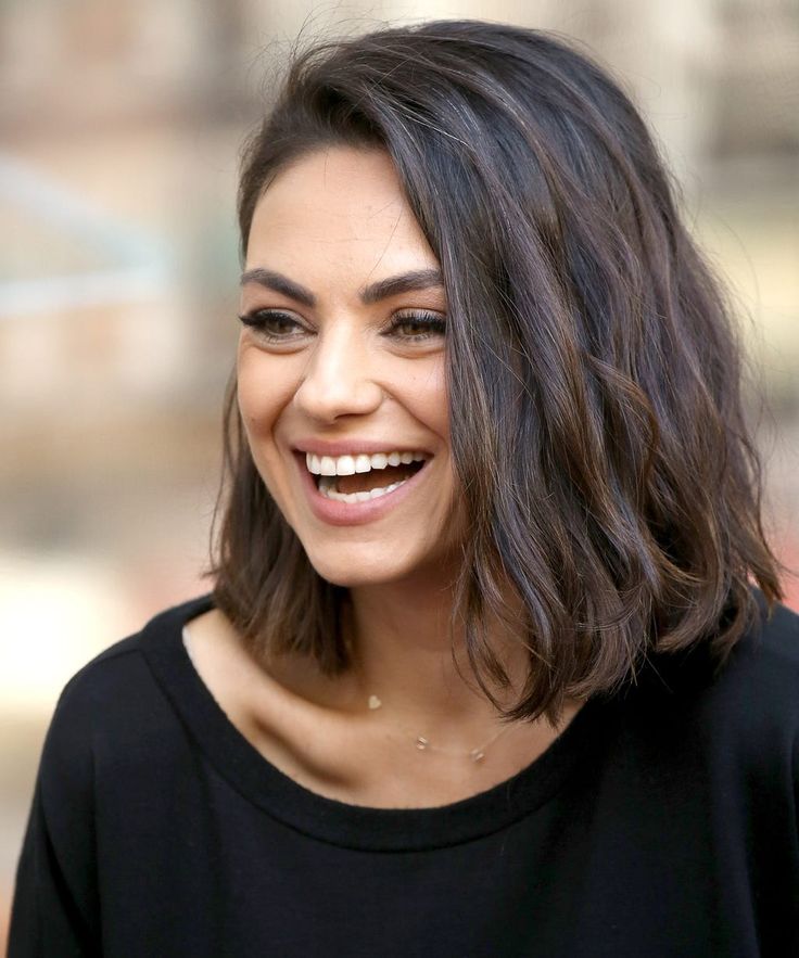 Mila Kunis Hair, Hair Evolution, Lob Haircut, Mila Kunis, Natural Beauty Tips, Shoulder Length Hair, Medium Hair, Shoulder Length, Bob Hairstyles