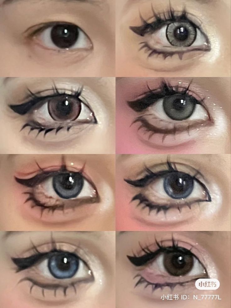 Harajuku Eye Makeup, Gyaru Makeup Step By Step, Kawaii Gyaru Makeup, Gyaru Fashion Makeup, Y2k Nose Contour, Kawaii Core Makeup, Gyaru Makeup No Lashes, Gary Makeup, Gyura Makeup