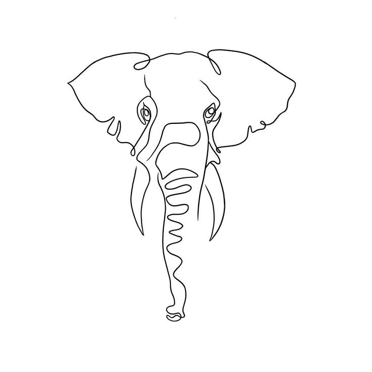 Elephant Line Work Tattoo, Alabama Elephant Drawing, Elephant Line Drawing Simple, Elephant Spine Tattoo, Elephant Line Tattoo, Fine Line Elephant Tattoo, Elephant Line Art, Elephant Line Drawing, Elephant Logo Design