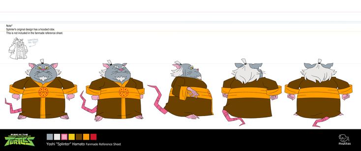 an animation character's storyboard showing how to draw mice in their costumes for halloween