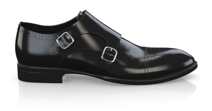 Men's Luxury Dress Shoes are handcrafted by individual order. Upper material is made by leather, premium leather. Insole and lining materials - leather. Your new shoes will be handcrafted especially for you and delivered for free to your home or office in 1-2 weeks. Included option for free return and remake if the shoes do not fit.Only now all this is available at an exclusive price of $255.00.Proceed with you order now. Luxury Black Dress Shoes With Buckle Closure, Fitted Luxury Black Leather Shoes, Black Leather Monk Strap Shoes With Cap Toe, Elegant Black Leather Shoes With Buckle Closure, Black Leather Cap Toe Monk Strap Shoes, Fitted Black Italian-made Leather Shoes, Luxury Black Monk Strap Shoes With Buckle, Black Leather Monk Strap Shoes With Goodyear Welt, Black Fitted Designer Dress Shoes