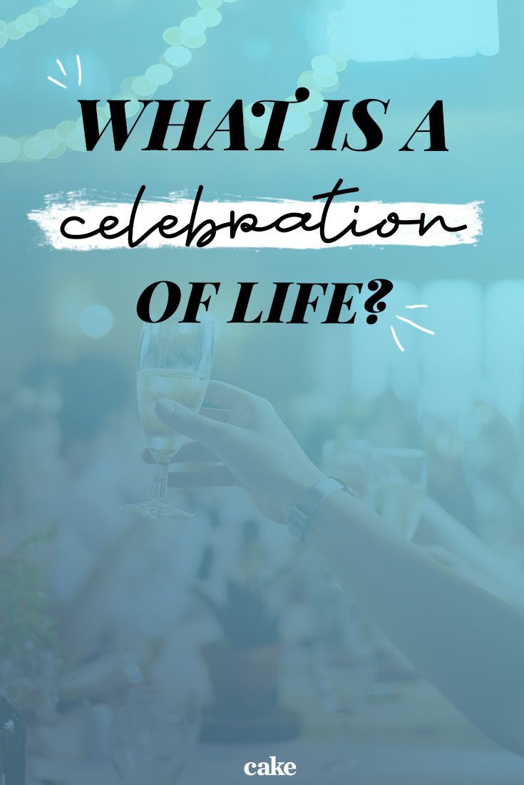 a person holding a wine glass with the words what is a celebration of life?