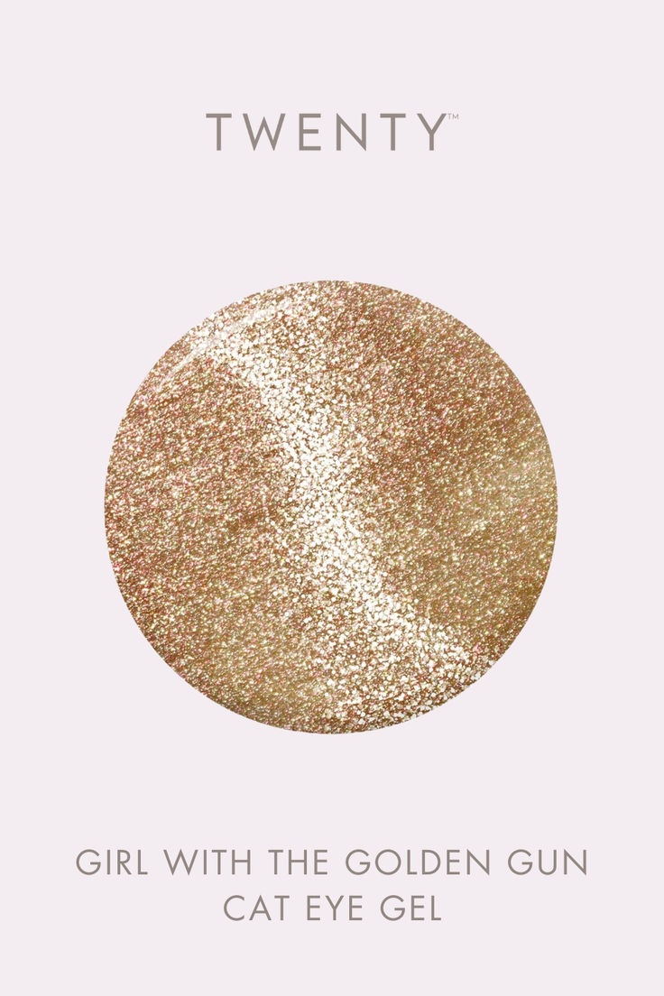 A round swatch of a gold cat eye gel polish on nude background. Gold Cat Eye Nails, Nail Designs Gold, Trending Fall Nails, Art Velvet, Velvet Nails, Cat Eye Gel Polish, Nails Gold, Eye Nails, Cat Eye Gel