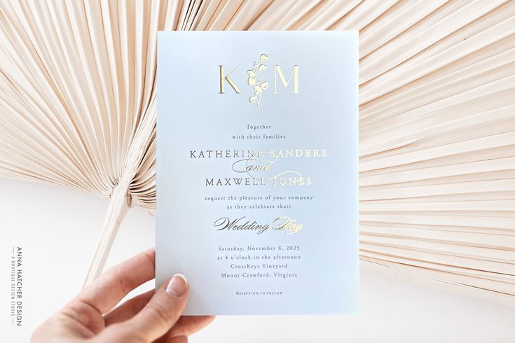 Gold Foil Wedding Invitation, Foil Initials, 2025 Customizable Canva Botanical Wedding Invite Template, Real Foil Printing, Modern Classic Table Number Cards Wedding, Advice Cards Wedding, Envelope Address, Wedding Invite Template, Wedding Seating Charts, Gold Foil Wedding Invitations, Welcome Sign Wedding, Foil Printing, Botanical Wedding Invitations