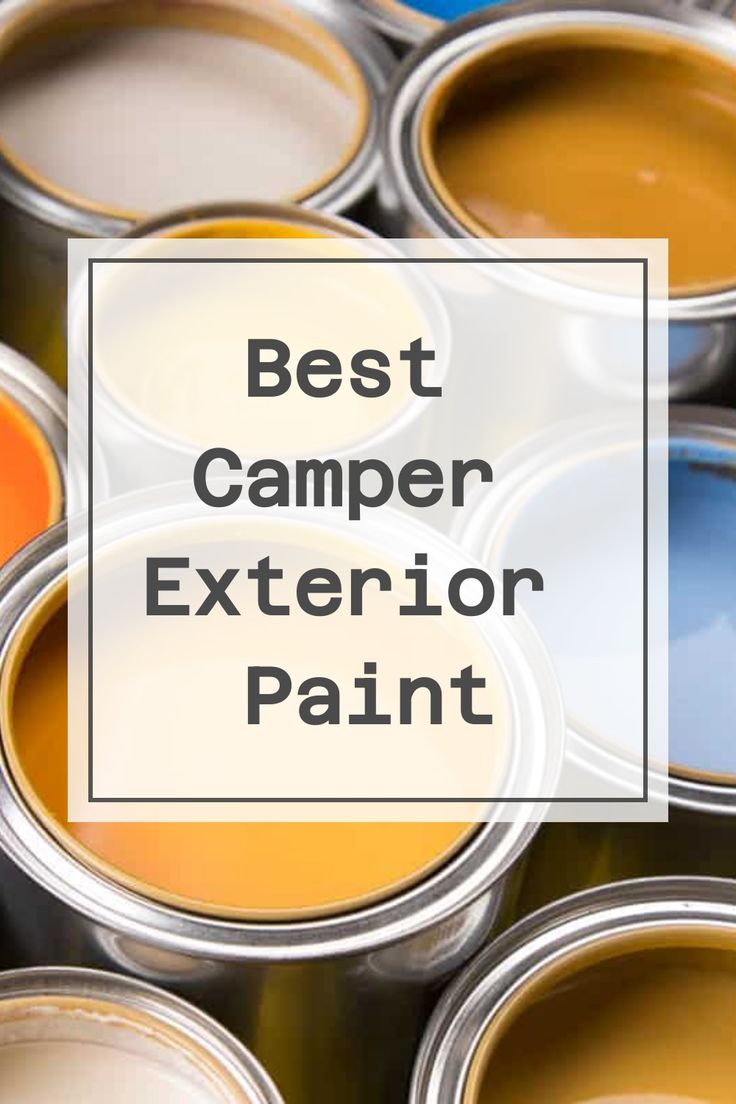 Best Camper Exterior Paint Painted Motorhome Exterior, Painting The Outside Of A Camper, Paint Camper Walls, Popup Camper Paint Exterior, Camper Colors Exterior, Travel Trailer Exterior Paint Ideas, Exterior Rv Paint Ideas, Painted Camper Exterior, Painted Rv Exterior