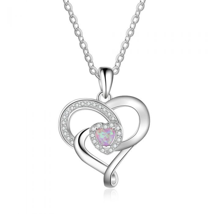 Sublimez vos tenues et soyez prêtes pour les fêtes de fin d’année ! Affordable Necklaces, Romantic Heart, Opal Pendant Necklace, Heart Shaped Necklace, Heart Shape Pendant, Opal Stone, Stone Heart, Opal Pendants, Pink Opal