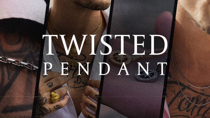 Twistedpendant - Statements Without Words - Mens Jewellery