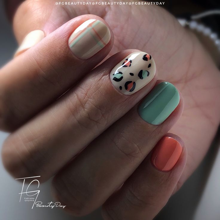 Nail Design Short Nails, Design Short Nails, Shellac Designs, Designs For Short Nails, Beauty Hacks Nails, Hello Nails, Square Nail Designs, Animal Print Nails, Cute Gel Nails