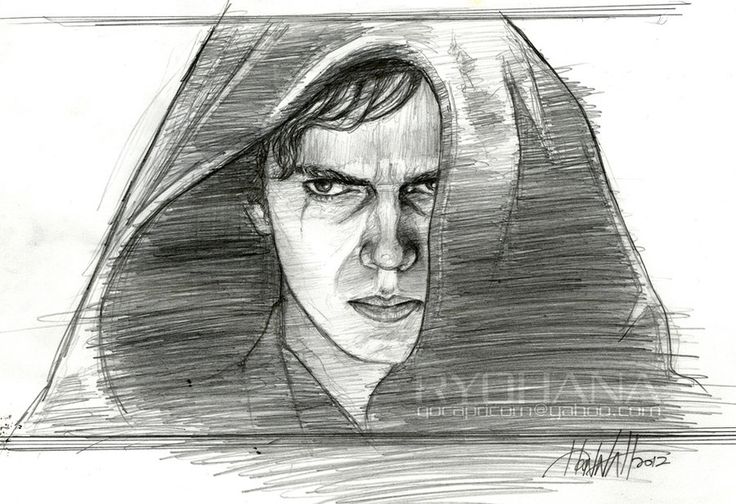 a pencil drawing of a man with long hair and blue eyes, wearing a hoodie