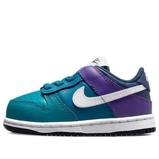 (TD) Nike Dunk Sneakers Purple/Green DH9761-300 (SNKR/Skate/Light/Low Top/Non-Slip) Sporty Purple Sneakers For Skateboarding, Purple Low-top Skate Shoes For Sports, Purple Round Toe Sneakers For Skateboarding, Purple Low-top Skate Shoes For Streetwear, Casual Purple Sneakers For Skateboarding, Purple Lace-up Sneakers For Skateboarding, Nike Purple Sneakers With Rubber Sole, Purple Round Toe Skate Shoes For Sports, Purple Skate Shoes For Sports