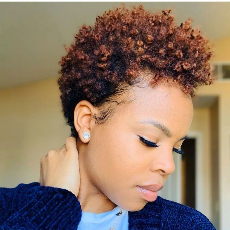 Cute cut and color @_kayyamor_!! 😍😍😍 • You are Rockin’ It Natural❤!!! Follow us @RockinItNatural for daily natural hair inspiration and… Natural Hair Haircuts, Hairstyles Weave, Shaved Hairstyles, Short Shaved Hairstyles, Natural Hairstyles For Black Women, Tapered Natural Hair, Woman Hairstyles, Natural Hair Short, Hair Short Cuts