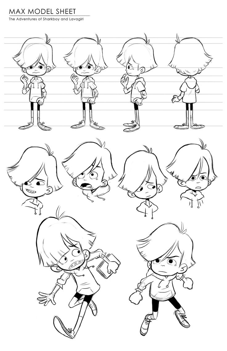 the character sheet for max model sheet