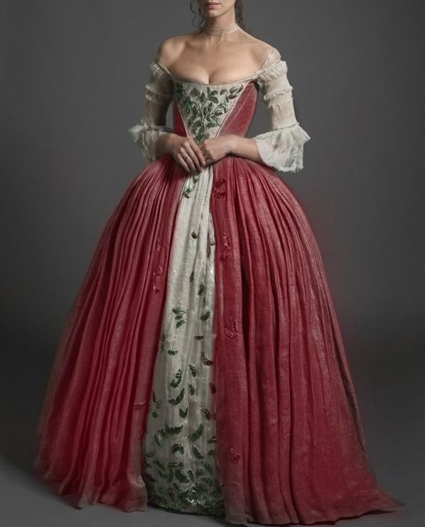 Ball Gowns 19th Century, Colonial Ball Gown, Historical Gowns Victorian, 1500 Royal Dresses, 1800s Dresses Victorian Corsets, Georgian Era Dress, Historical Ballgown, 1700s Dresses Royal, 1490s Fashion