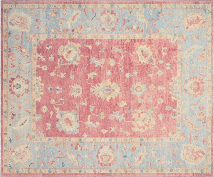 Recently Woven Turkish Oushak Carpet. Handwoven with wool on wool foundation in the Oushak region of Western Turkey. Oushak in Western Turkey has been a powerhouse of decorative carpet production since the early Ottoman years dating back to the 14th century. Antique, Vintage, vintage or new, these masterpieces have been sought after by interior designers to decorate European and American interiors. Decorative Carpet, Red Floor, American Interior, Vintage Curtains, Remodel Bedroom, 14th Century, Floor Coverings, Antique Vintage, Home Deco