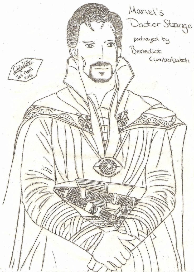 a black and white drawing of a man in medieval clothing with his arms folded out