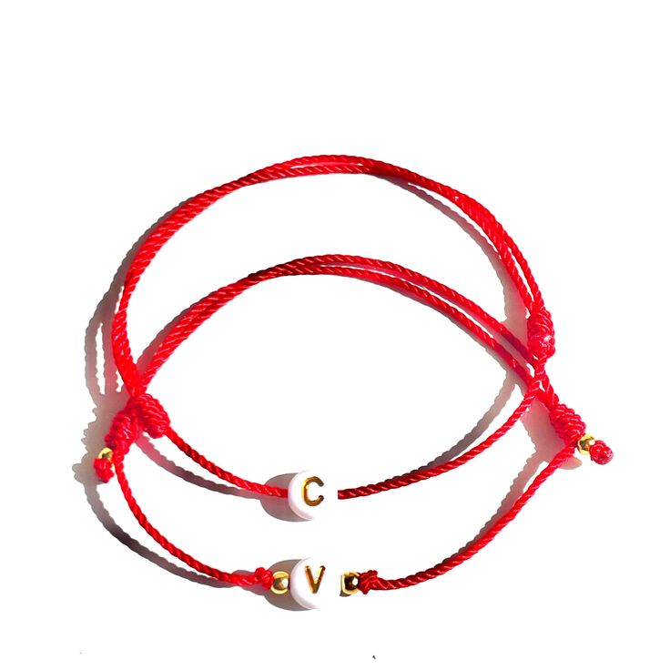 ✭ This adorable red string bracelet is perfect for women, kids, and babies! It features a personalized initial letter and optional gold-filled or sterling silver accent balls for a touch of sparkle. The bracelet adjusts easily with two sliding knots, making it super comfortable to wear. Plus, it's waterproof, so you can keep it on while bathing or swimming. Enjoy free shipping within the USA, and it's ready to ship today, making it a great gift or treat for yourself! ♡ 𝗕𝗹𝗲𝘀𝘀𝗶𝗻𝗴 𝗰𝗮𝗿𝗱 Red Personalized Friendship Bracelets, Personalized Red Friendship Bracelets For Everyday, Personalized Red Friendship Bracelets, Everyday Personalized Red Friendship Bracelets, Adjustable Red Friendship Bracelets With Letter Beads, Red Resizable Friendship Bracelets For Everyday, Trendy Personalized Red Friendship Bracelets, Adjustable Red Bracelet With Letter Beads, Casual Red Friendship Bracelets With Letter Beads