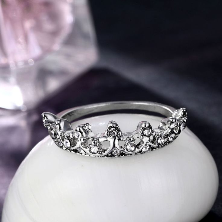 FREE Shipping Worldwide: Makes a great gift for anniversary, engagement, promise ring, birthday, unique gift or any special occasion! Metals Type: Zinc Alloy Material: crystal Ring Size Help: Why shop with us? ✓ Over 40,000+ Happy customers! ✓ 30 Day money back guarantee ✓ Tracking number for every order ✓ Encrypted SSL for 100% protection ✓ Real people on our support team Shipping & Handling: Due to extremely high demand, please allow 2 - 3 weeks for delivery (To be safe). Tracking number inclu Silver Open Ring Diamond Ring For Valentine's Day, Diamond White Open Couple Rings Gift, Diamond White Open Couple Rings As Gift, Gift Open Ring Couple Rings In Diamond White, Diamond White Open Ring For Couples As Gift, Valentine's Day Silver Open Diamond Ring, Silver Sparkling Crystal Ring For Wedding, Sparkling Crystal Ring For Wedding, Silver Couple Rings With Diamond Accents As Gift