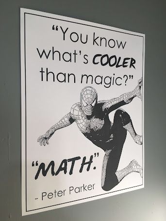 a sign on the wall that says, you know what's cooler than magic?