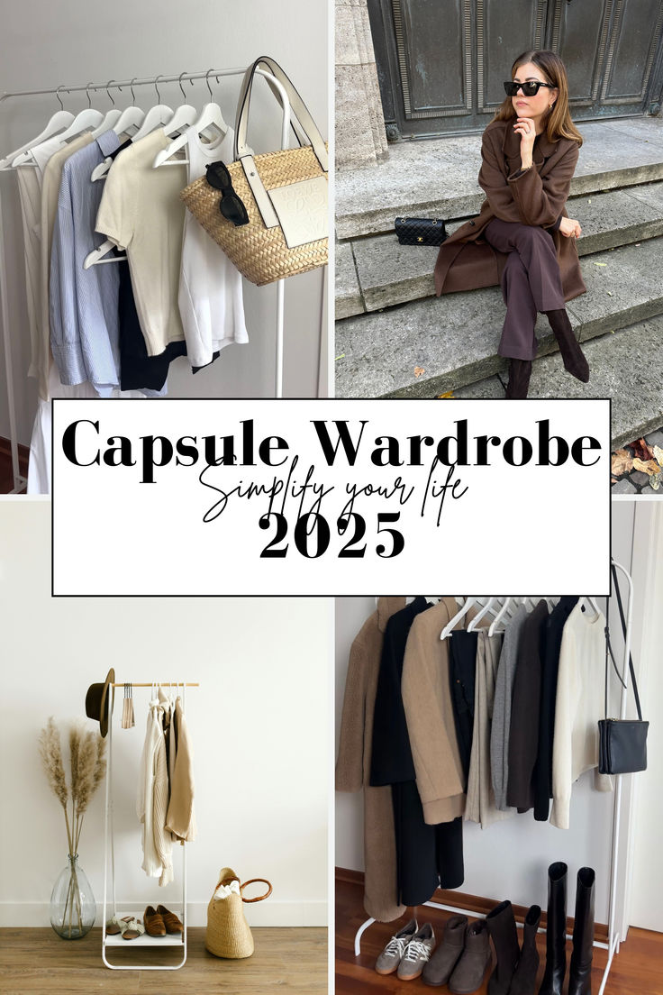 Imagine a closet filled with clothes you love, that all mix and match effortlessly.  That's the power of a capsule wardrobe! Learn 8 compelling reasons why you should create your 2025 capsule wardrobe now and simplify your life. Capsule Wardrobe Autumn Winter, Capsule Wardrobe 2025, Capsule Wardrobe 2024 Fall/winter, Capsule Wardrobe 2024, Time Capsule Wardrobe, Minimalist Capsule Wardrobe, Embrace It, Fall Capsule Wardrobe, Simplify Your Life