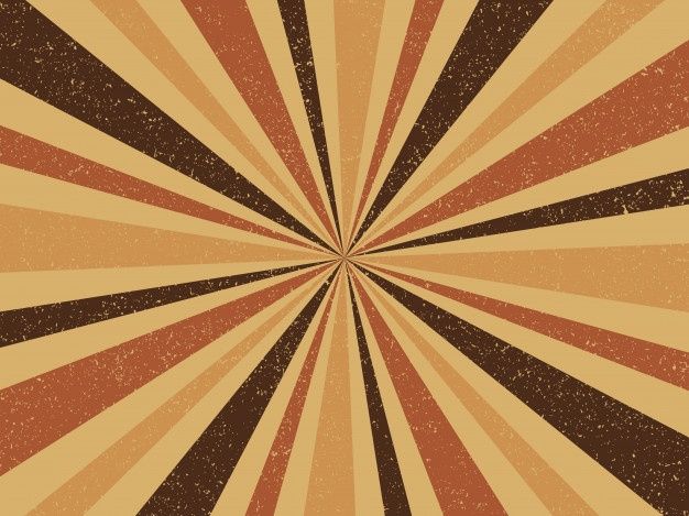 an abstract sunburst background with grungy lines in brown and orange colors