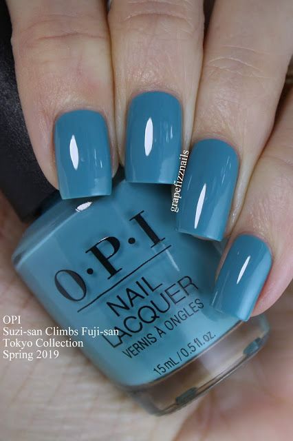 Spring Pedicure Ideas, Spring Pedicure, Nail Boutique, Popular Nail Colors, Opi Nail Colors, Pedicure Ideas, Nails Opi, Spring Nail Colors, Blue Nail