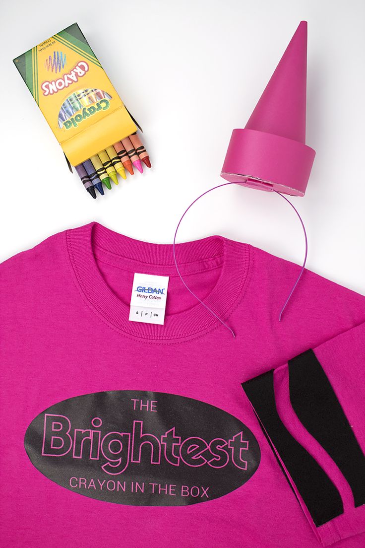 the brightest crayon in the box t - shirt is next to some crayons