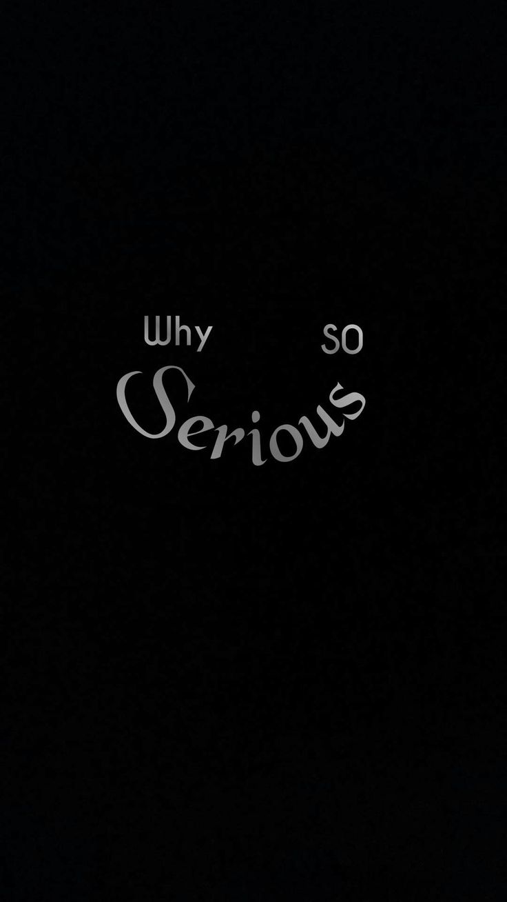 the words why serious are written in white on a black background with an airplane flying overhead