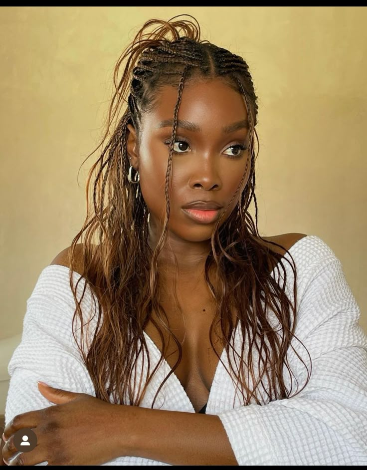 Summer Hair Trends, Cute Box Braids, Cute Box Braids Hairstyles, Braids Styles, Protective Hairstyles Braids, Pretty Braided Hairstyles, Box Braid, Celebrity Hair Stylist, Braid Ideas