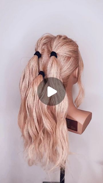 Wedding Hair Rainy Day, Easy Full Ponytail Hairstyles, Updos With Ponytails, Hair Updos Tutorials Videos, Up Do Hair Styles For Prom, Easy Updos For Really Long Hair, Gatsby Updo For Long Hair, Updo Hacks Tips And Tricks, How To Do Long Hair Updos