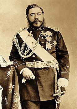 King David Kalakaua..the "Merrie Monarch". He restored Hawaiian tradition and hula after years of repression :) Hawaiian Monarchy, Merrie Monarch Festival, Hawaiian History, South Pacific Islands, Hawaiian Art, King David, Hawaiian Culture, Polynesian Culture, Vintage Hawaii