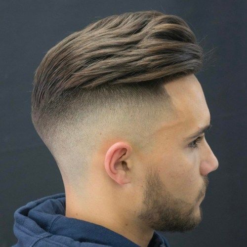 Faded Undercut With Long Top Long Hair Fade, Mid Fade Haircut, Best Fade Haircuts, Fade Haircut Styles, Trendy We Fryzurach, Pompadour Fade, High Fade Haircut, Low Fade Haircut, Taper Fade Haircut