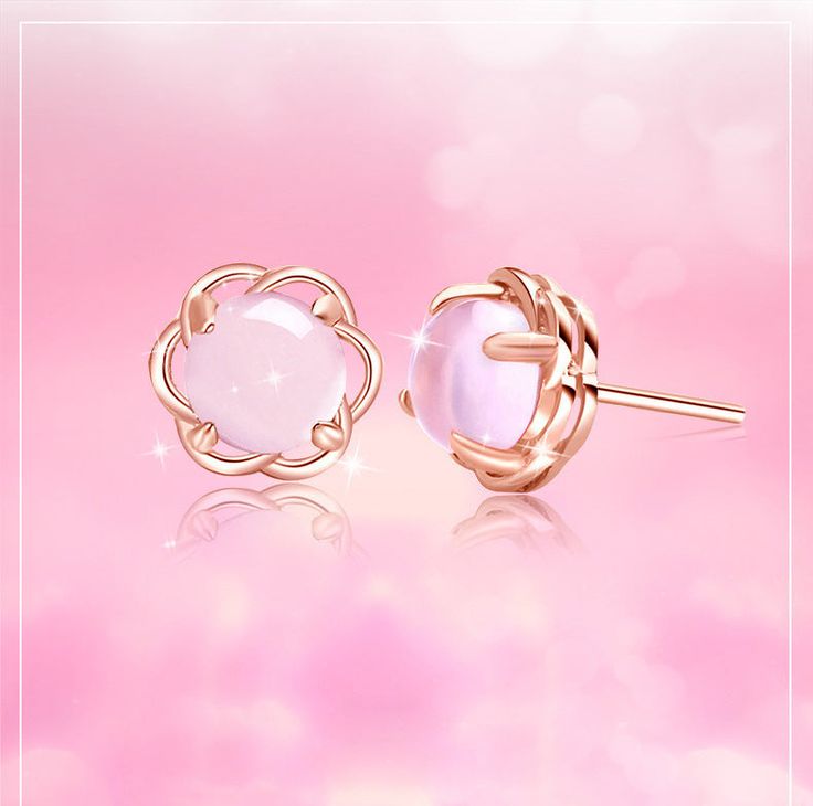 Rose quartz stud earrings Step into a world of elegance & love with our Navya rose quartz stud earrings, designed to bring sophistication to any ensemble. Each earring features a beautifully inlaid rose quartz gem, revered as the stone of unconditional love. The rose quartz gemstone is believed to open the heart chakra, fostering love, compassion, and emotional healing. Wearing these rose quartz earrings can help you connect with your inner self and foster loving relationships with those around Feminine Rose Quartz Rose Gold Jewelry, Feminine Rose Gold Rose Quartz Jewelry, Feminine Rose Gold Earrings For Mother's Day, Elegant Rose Earrings For Mother's Day, Elegant Flower-shaped Earrings For Valentine's Day, Rose Gold Rose Quartz Jewelry For Anniversary, Feminine Rose Gold Round Earrings, Elegant Rose Quartz Gemstone Earrings, Elegant Rose Quartz Round Jewelry