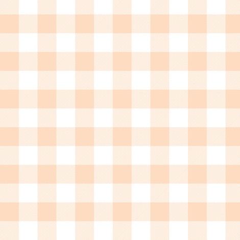 an orange and white checkered background