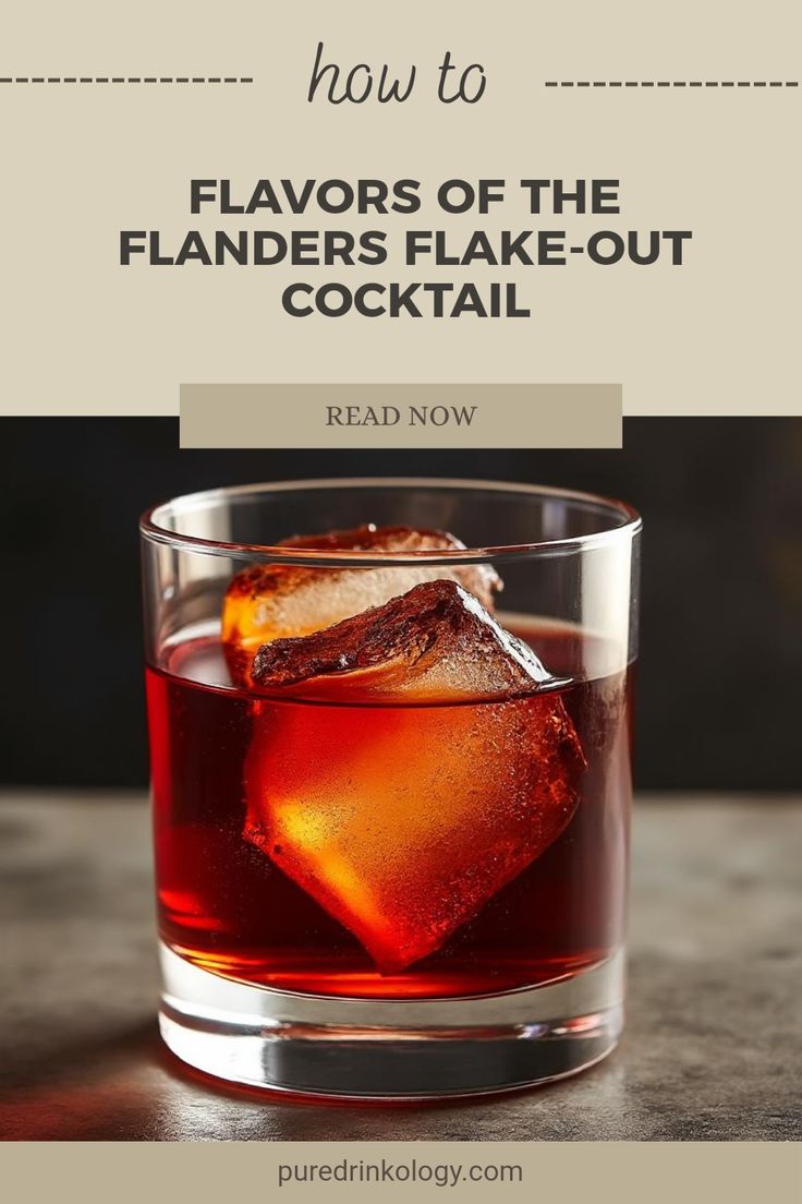 Flanders Cocktail with Sambuca and Sarsaparilla makes this a perfect and easy Fall Cocktail Recipe! Cuba Libre Cocktail, Dark N Stormy Cocktail, Campari Cocktails, Iced Tea Cocktails, Creative Cocktails, Easy Cocktail, Unique Drink, Long Island Iced Tea, Tea Cocktails