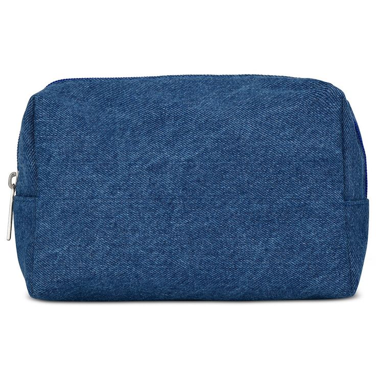 Increase your organization on-the-go with this versatile trio of cosmetic bags! Made with durable Nylon, Denim, and Clear PVC materials, each bag offers its own unique size and features a convenient zipper closure, easy-to-carry handles, and spacious interiors. Perfect for all your travel and daily cosmetic needs! Functional Blue Pouch Cosmetic Bag, Blue Pouch Cosmetic Bag, Blue Functional Cosmetic Bag, Modern Blue Cosmetic Bag For Everyday Use, Versatile Blue Pouch Cosmetic Bag, Blue Cosmetic Bag With Zipper For On-the-go, Versatile Blue Cosmetic Bag For Everyday, Blue Portable Pouch Versatile Style, Versatile Blue Cosmetic Bag