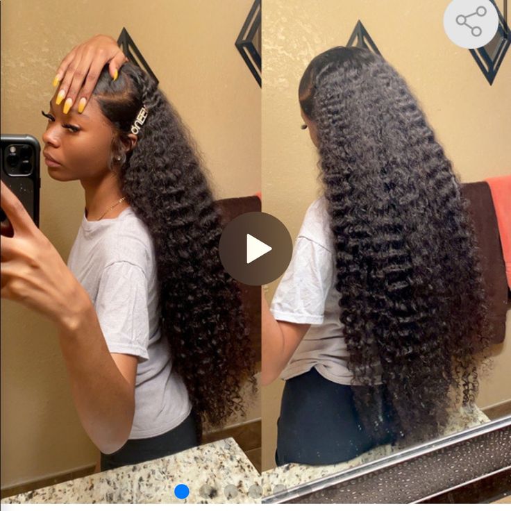 Westkiss Curly Wig. 28 Inches , 13*4 Hd Lace , 200 Density Medium Cap Size. Worn And Customized. Please See Videos And Pictures . Bleach And Customized. Used Condition. Medium Wigs, Wig Color, Curly Wig, See Videos, Curly Wigs, Hd Lace, Wig Hairstyles, Density, Womens Hairstyles