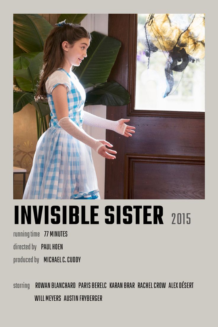 Invisible Sister, Sisters Movie, Karan Brar, Paris Berelc, Movie Recommendations, Movies Posters, Disney Channel Original, Sister Act, Film Inspiration