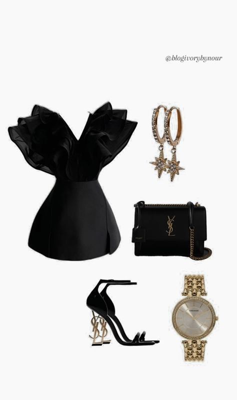 Ysl Dress, Classy Going Out Outfits, Wallpaper Dress, Basic Girl Outfit, Modest Dresses Casual, Looks Party, Girl Fits, Profile Page, Casual Chic Outfit