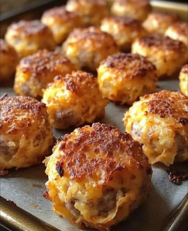 some food that is sitting on a baking sheet and ready to be cooked in the oven