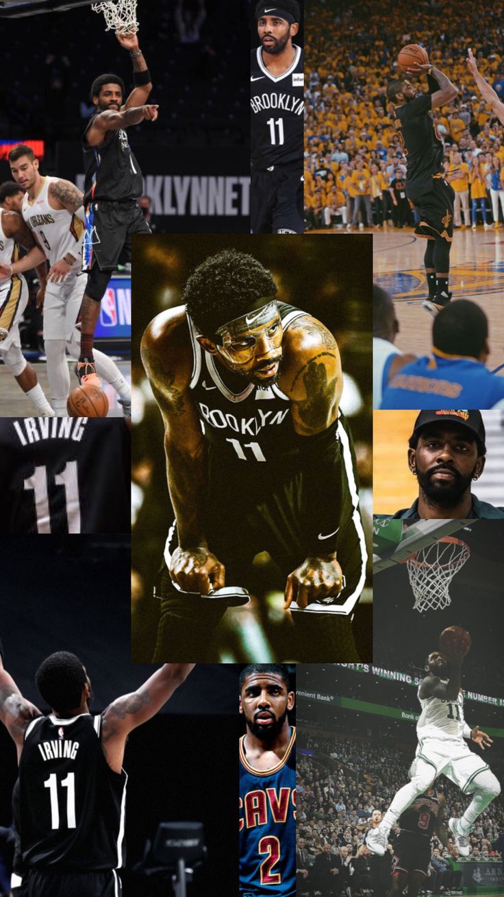 basketball players collaged together in different photos