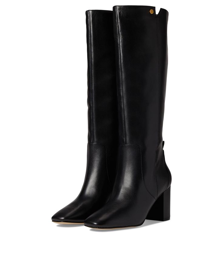 PRICES MAY VARY. Stay on-trend this season in the chic Cole Haan Chrystie Tall Boot. Pull-on style with elastic panel at inner ankle area. Fully padded insole. Arch support for additional comfort. Leather upper. Stay on-trend this season in the chic Cole Haan Chrystie Tall Boot. Pull-on style with elastic panel at inner ankle area. Fully padded insole. Arch support for additional comfort. Leather upper. Textile lining and insole. Synthetic outsole. Black Leather Boots Outfit, How To Wear Thigh High Boots, Womens Tall Black Boots, Leather Boots Women Tall, Tall Black Boots Outfit, Leather Boots Outfit, Winter Shoe Trends, Long Black Boots, Black Knee Boots