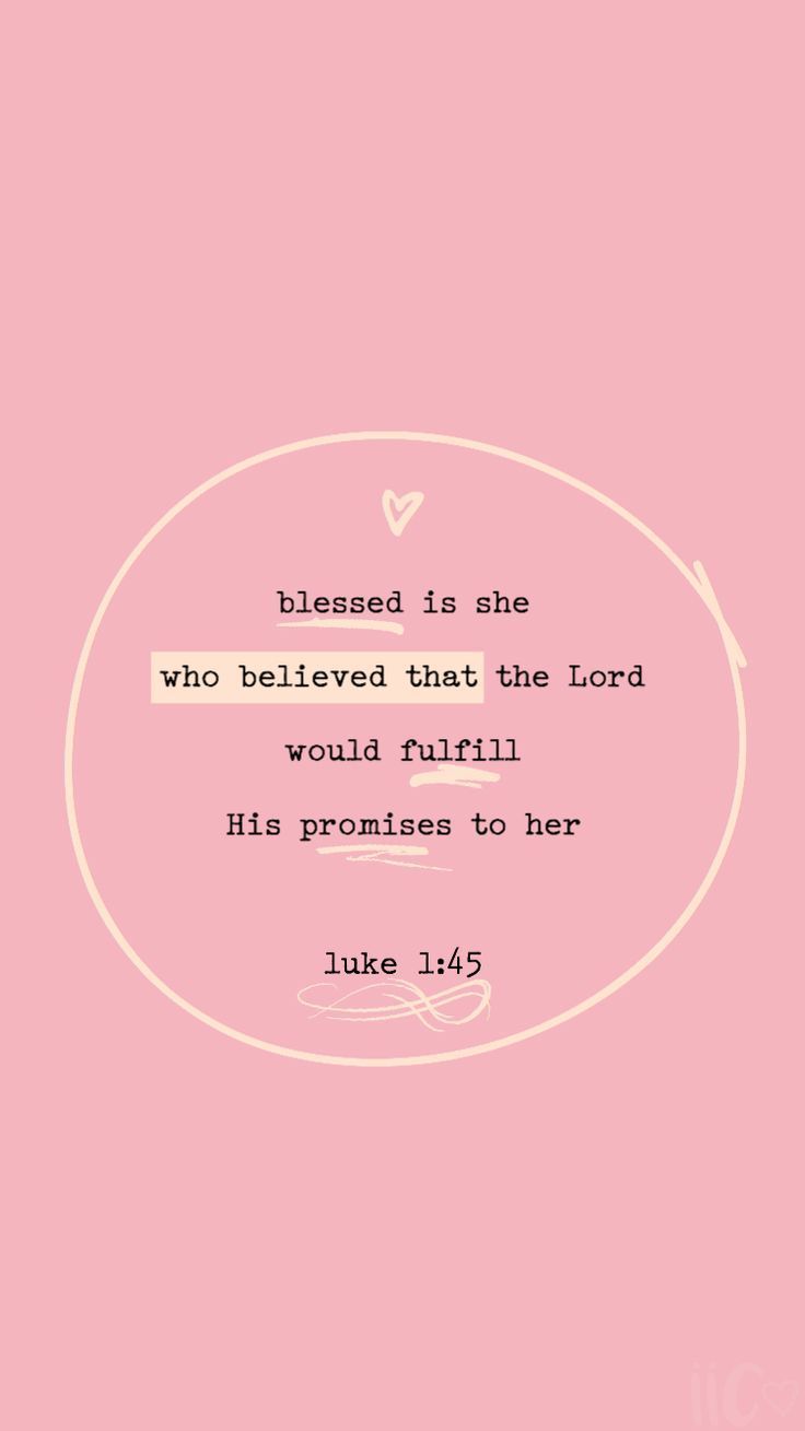 a pink background with a quote from luke 1 15 on it, and the words jesus is